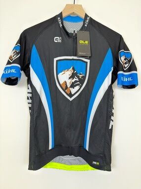 ALE Cycling PRR Kuhl Team Jersey Mens XL Full Zip Made In Italy NWT